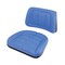 A & I Products Seat Cushion Set, Trapezoid, Blue 20.5" x9" x19.5" A-T103BU - alternate 1